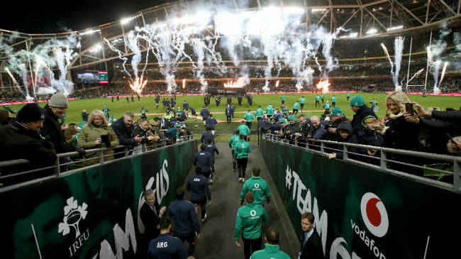 Ireland Team Named For Argentina Test